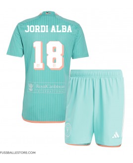 Günstige Inter Miami Jordi Alba #18 3rd trikot Kinder 2024-25 Kurzarm (+ Kurze Hosen)